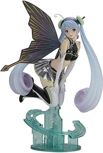 OPQRSTUVW Busty Girl Cyber Fairy Aion Rine Anime Figure 10.2 Inch PVC 18r Action Figure Adult Statue Collection Decoration and Gift Desktop PVC von OPQRSTUVW