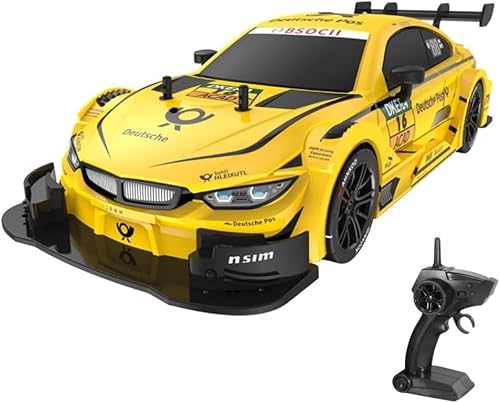 OPQRSTUVW Coche De Deriva RC, Coche De Deriva De Alta Velocidad con Tracción En Las Cuatro Ruedas Profesional 1:16, Velocidad 30 KM/H, Adecuado para Regalos para Niños Adultos. von OPQRSTUVW