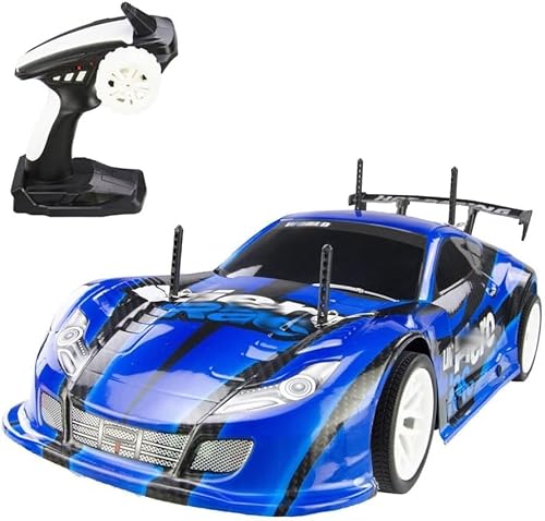 OPQRSTUVW Coche RC, Coche De Deriva De Alta Velocidad De Cuatro Vías 1:10 Vehículo terreno De Escalada 2,4G, Velocidad 20 KM/H, Adecuado para Regalos para Niños Adultos. von OPQRSTUVW