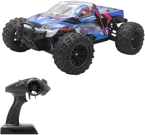 OPQRSTUVW Coche RC, Coche de Deriva de Alta Velocidad a Escala Completa 1:18, Coche de Escalada terreno con tracción en Las Cuatro Ruedas, Velocidad 35 KM/H. von OPQRSTUVW