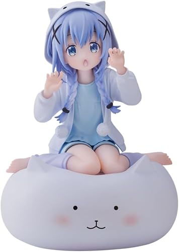 OPQRSTUVW Figura Figura Hentai nsfw Figura de Chica Anime Muñeca Linda Decoración Modelo Colección de Chicas Anime de Dibujos Animados (Kafuu Chino) von OPQRSTUVW