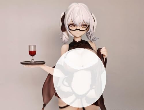 OPQRSTUVW Figura Figura Hentai nsfw Figura de Chica Anime Muñeca Linda Decoración Modelo Colección de Chicas Anime de Dibujos Animados (Wine Waiter Gir) von OPQRSTUVW