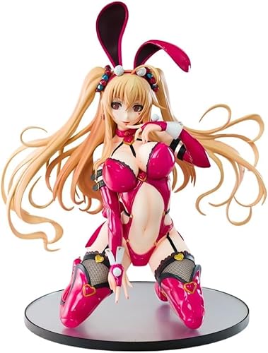 OPQRSTUVW Figura Original, Caroline Yuri, 1/4 Bunny Ver. Figur, Hentai, Figur, Anime, Estatua, Juguete, Modelo, Colección Personaje Manga Japonés PVC, H35 cm von OPQRSTUVW