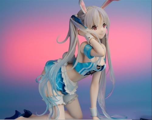 OPQRSTUVW Figura de Chris Bunny Girl, Figura Hentai nsfw, Figura de Chica de Anime, Linda muñeca, Modelo de decoración, colección de Chicas de Anime de Dibujos Animados, 24 cm/9,4 Pulgadas von OPQRSTUVW