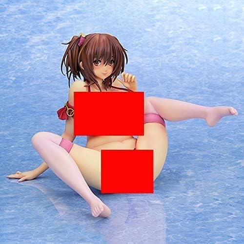 OPQRSTUVW - Figura de anime para ni?a, 15 cm, dise?o de anime japon?s, con texto en ingl?s Q-seis, leche caliente, Kusunoki, hermosa ni?a, figura de acci?n de PVC, modelo coleccionable, juguete para von OPQRSTUVW