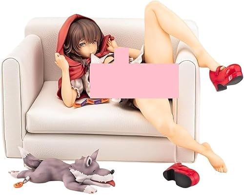 OPQRSTUVW Figuras de Anime Ecchi Figura Hentai Figura de Caperucita Roja Figura nsfw Colecci?n de Chicas Lindas de Anime Figur de 16,5 cm/6,5 Pulgadas (Software) von OPQRSTUVW