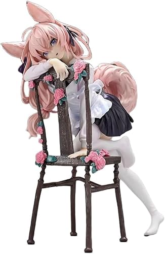 OPQRSTUVW Figure Anime Girl Figure Original Rabbit Flova - 1/7 Figure/Statue Toy/Model Collection/Japanese Manga Character/PVC/Action Figurines/21cm/8.2inch von OPQRSTUVW