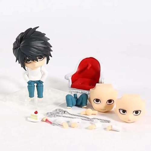 OPQRSTUVW Figuren L 1200 Lawliet 1160 Yagami Light Action Figure Collection Estatua Modelo Mu?eca Regalo 10 cm (1200) von OPQRSTUVW