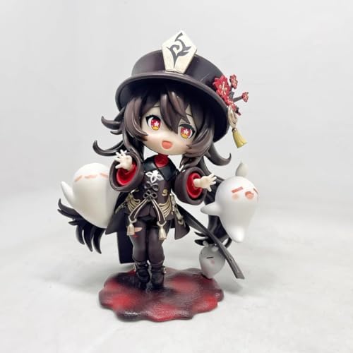 OPQRSTUVW Ganyu Q Version Anime Figur Modell Statue Cosplay PVC Action Figur Modell Spielzeug Figur Sammlung Dekoration Geschenk 16.0 cm von OPQRSTUVW