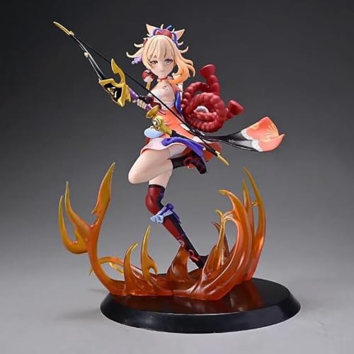 OPQRSTUVW Genshin Impact Yoimiya PVC Sammelspiel Actionfigur Charakter Modell Anime Spielzeug von OPQRSTUVW