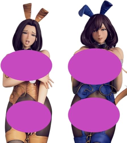 OPQRSTUVW Hentai-Figur – Kuwashima Yuuko Suguri Hiromi – Original Ecchi Figuren Anime Actionfigur Mädchen Figurensammlung 1/6 (2 Stück) von OPQRSTUVW