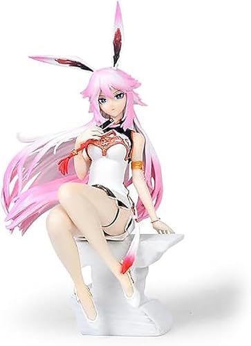 OPQRSTUVW Honkai Impact 3. Yae-Figur, PVC, Umweltschutzmaterialien, geeignet für Zuhause, Büro, Schreibtisch, dekorative Ornamente, Spielzeug (Farbe: Rosa) von OPQRSTUVW