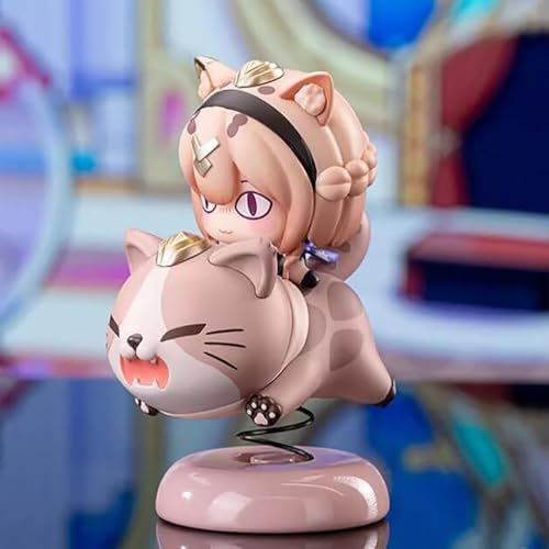 OPQRSTUVW Honkai Impact 3rd Pardofelis Actionfigur PVC Spielzeug Charakter Modell Dekoration Statue Geschenke Sammlerstücke 10 cm von OPQRSTUVW