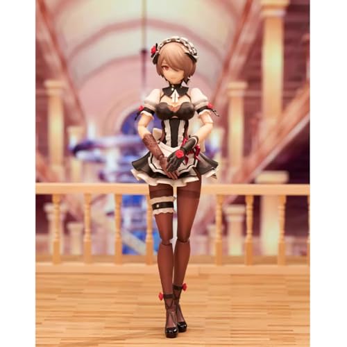 OPQRSTUVW Honkai Impact 3rd Rita Rossweisse Actionfigur PVC Charakter Modell Dekoration Statue Geschenke Sammlerstücke, 20 cm von OPQRSTUVW