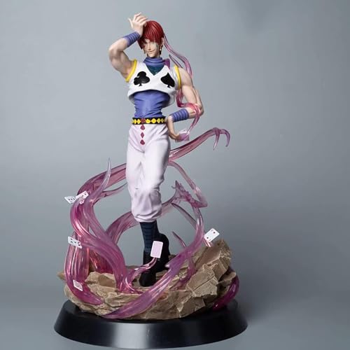 OPQRSTUVW Hunter Resonance Series Hisoka PVC Anime Cartoon Spiel Charakter Boutique Figur Desktop Dekoration Limited Edition Neueste Geschenk von OPQRSTUVW