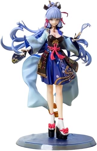 OPQRSTUVW Kamisato Ayaka Actionfigur, Kamisato Ayaka Anime Figuren Charakter Figur PVC Statue Sammlung Dekoration Modell Geschenk 11 von OPQRSTUVW