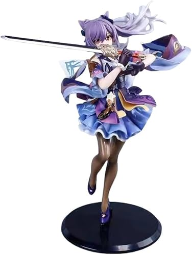 OPQRSTUVW Keqing Sword Dance Anime Figure Model Statue Keqing Cosplay PVC Action Figure Model Toys Figurine Collection Decoration Gift 24.9 cm von OPQRSTUVW