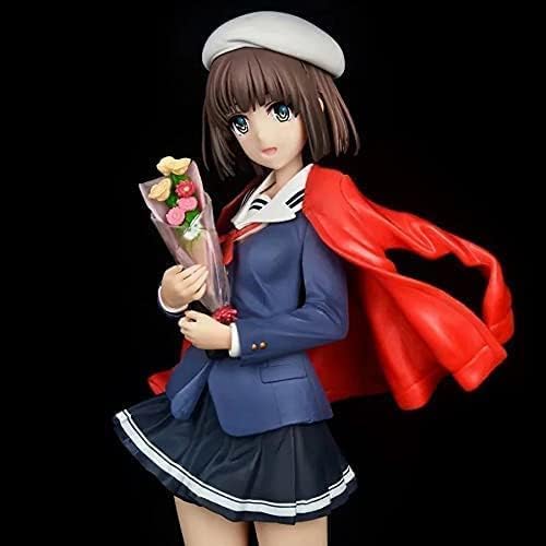 OPQRSTUVW Limited Edition Japanische Anime Saenai Heldin No Sodateka Katou Megumi Schuluniform Graduate PVC Statue Ornament Actionfigur Sammlerstück Modell Spielzeug Puppe Geburtstagsgeschenk von OPQRSTUVW