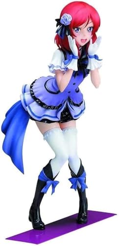 OPQRSTUVW Love Live Anime Actionfigur Maki Nishikino PVC Figuren Sammlerstück Modell Charakter Statue Spielzeug Desktop Ornamente von OPQRSTUVW