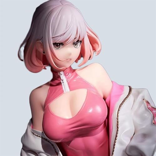 OPQRSTUVW Luna – 1/7 Ecchi-Figur, Hentai-Figur, Anime-Girl-Figur, niedliche Puppe, Dekor, Modell, Cartoon, Anime-Girl-Kollektion, 25 cm (schwarz) von OPQRSTUVW