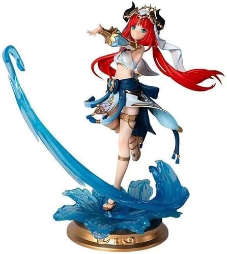 OPQRSTUVW Nilou Blume Göttin Tänzerin Actionfigur, Nilou Anime Figuren Charakter Figur PVC Statue Sammlung Dekoration Modell Geschenk 10.2 von OPQRSTUVW