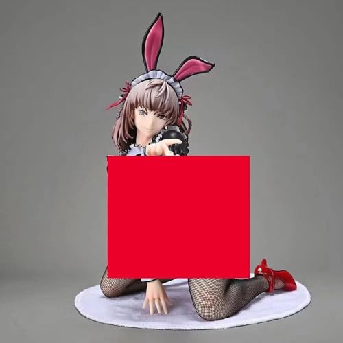 OPQRSTUVW OPQRSTUVWEdition - Figura de acci?n de anime japon?s arrodillado bonita conejita nativa con m?ltiples accesorios, modelo de anime de PVC, colecci?n de juguetes para mu?ecas, estatua, regalo von OPQRSTUVW