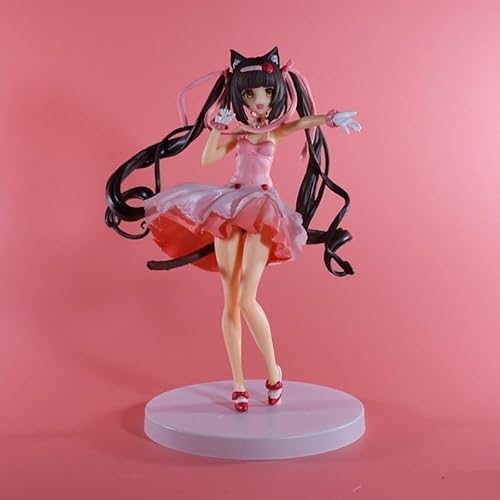 OPQRSTUVW OPQRSTUVWFigura de acción de Vainilla y Chocolate/Figura de Anime/Modelo de Personaje Pintado/Modelo de Juguete/PVC/artículo de colección de Anime 18 cm/7,1 Pulgadas (Größe: Schokolade) von OPQRSTUVW