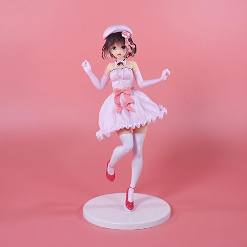 OPQRSTUVW OPQRSTUVWMegumi Kato/Figura Figura de Anime/Modelo de Personaje Pintado/Modelo de Juguete/PVC/artículo de colección de Anime 22 cm/8,7 Pulgadas von OPQRSTUVW