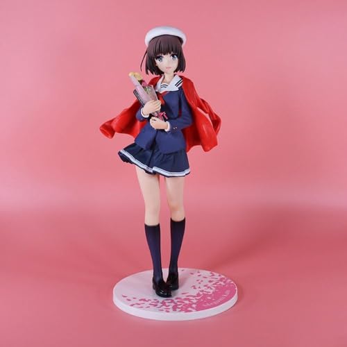 OPQRSTUVW OPQRSTUVWMegumi Kato/Figura de Anime/Modelo de Personaje Pintado/Modelo de Juguete/PVC/artículo de colección de Anime 24 cm von OPQRSTUVW