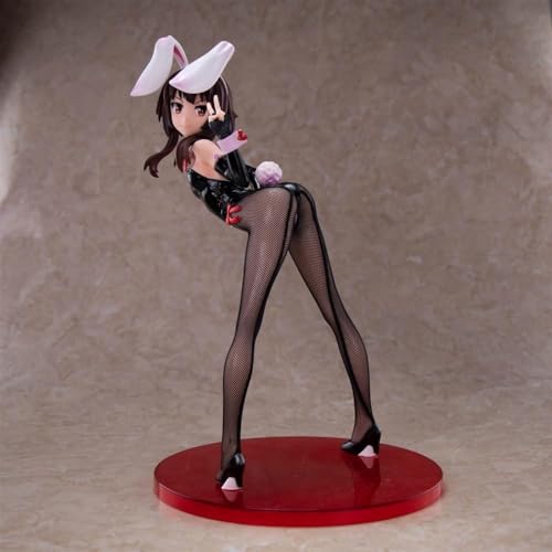 OPQRSTUVW OPQRSTUVWMegumin 1/4 - Conejito Ver. Figura de acción/Figura de Anime/Modelo de Personaje Pintado/Modelo de Juguete/PVC/artículo de colección de Anime 33 cm/13 Pulgadas von OPQRSTUVW