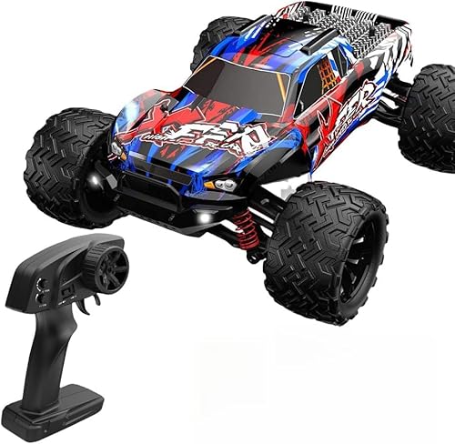 OPQRSTUVW RC Auto 1:16 Full Scale High-Speed Geländewagen Klettern Vierradantrieb Wasserdicht Drift Fahrzeug Geschwindigkeit 40KM/H von OPQRSTUVW