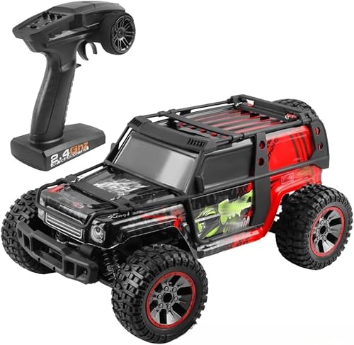 OPQRSTUVW RC Auto Full Scale 1:10 Vierradantrieb Hochgeschwindigkeits Drift Auto Offroad Klettern Auto Geschwindigkeit 40KM/H Geeignet für Erwachsene Junge Geschenke von OPQRSTUVW