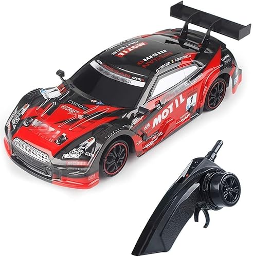 OPQRSTUVW RCcar 1/18 Vierradantrieb Hochgeschwindigkeits-Drift-Rennwagen, Geschwindigkeit 30 km/h, geeignet für Erwachsene Jungen Geschenke von OPQRSTUVW