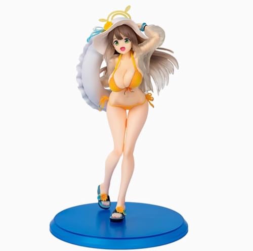 OPQRSTUVW Shinonome Nonomi-Figur, 22 cm, blau, aus PVC, umweltfreundliche Materialien, geeignet für Zuhause, Büro, Schreibtisch, dekorative Ornamente, Spielzeug von OPQRSTUVW