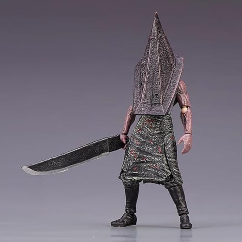 OPQRSTUVW Silent Hill 2 Pyramidenkopf-Actionfigur, PVC, Spielzeug, Modell, Dekoration, Statue, Geschenke, Sammlerstücke, 15 cm von OPQRSTUVW