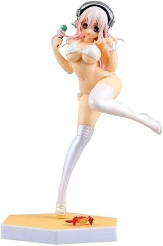 OPQRSTUVW Super Sonico Anime Actionfigur Sammelmodell Charakter PVC Figuren Statue Spielzeug Desktop Ornamente von OPQRSTUVW