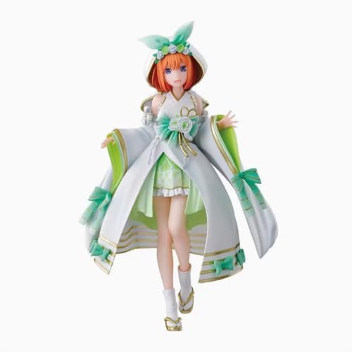 OPQRSTUVW The Quintessential Quintuplets Nakano Miku Actionfiguren, PVC-Material, geeignet für Geschenke, 20 cm, Weiß von OPQRSTUVW