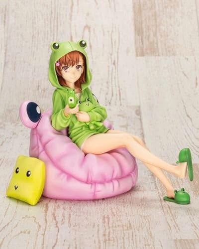 OPQRSTUVW Toaru Kagaku No Railgun T - Mikoto Misaka - Gekota Covered Ver. Figura Completa 1/7/Cabeza Intercambiable/Modelo de Personaje Pintado/Modelo de Juguete/PVC/Anime Coleccionable von OPQRSTUVW