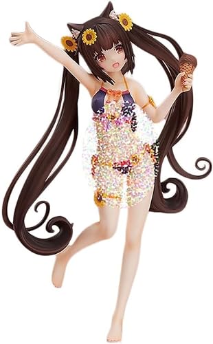 OPQRSTUVW Vanilla & Chocola Badeanzug Ver. 1/12 Actionfigur/Anime-Figur/bemaltes Charaktermodell/Spielzeugmodell/PVC/Anime-Sammelartikel, 17 cm (Größe: 2 Stück) von OPQRSTUVW