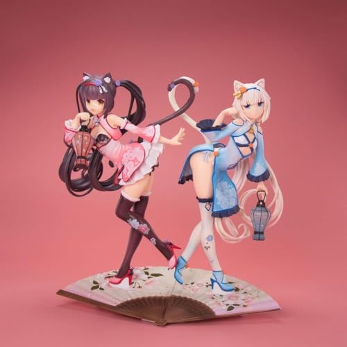 OPQRSTUVW Vanilla & Chocola Chinese Dress STD Ver. 1/6 Actionfigur/Anime-Figur/bemaltes Charaktermodell/Spielzeugmodell/PVC/Anime-Sammelartikel, 24 cm (Größe: 2 Stück) von OPQRSTUVW