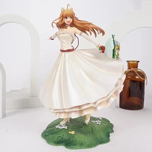 OPQRSTUVW Wolf Actionfigur 10. Jubiläum Edition Hochzeitskleid Anime Figur Kollektion Modell 22 cm (B) von OPQRSTUVW