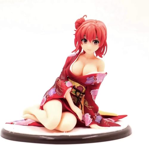 OPQRSTUVW Yuigahama Yui Handgefertigte bewegliche 16 cm große Actionfiguren mit Zubehör bewegliche Anime-Figuren Statue Spielzeug Cartoon Spiel Charakter Modell von OPQRSTUVW