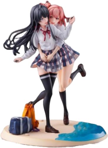 OPQRSTUVW Yuigahama Yui & Yukinoshita Yukino Figura Anime Girl Figura de acción Estatua de PVC Personaje del Juego Decoración Coleccionable von OPQRSTUVW