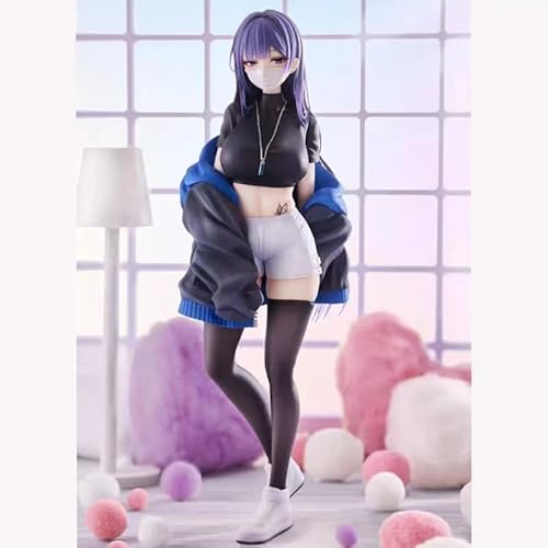 OPQRSTUVW maxCute Girl Yuna Ilustraci?n de Biya Anime Girl Figura de acci?n Colecci?n Modelo Regalos 25 cm von OPQRSTUVW