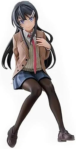 OPQRSTUVWjima Bunny Senpai Mai Actionfigur PVC Spielzeug Charakter Modell Dekoration Statue Geschenke Sammlerstücke von OPQRSTUVW