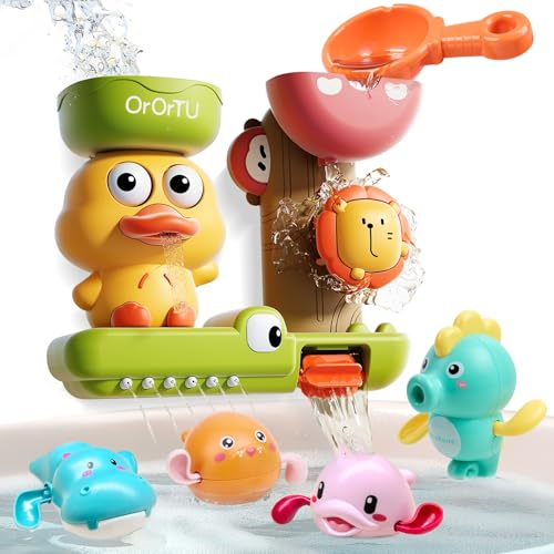 OR OR TU Baby Badespielzeug, Wassermühle Drehendes Wasserspielzeug mit Saugnäpfen, Aufziehendes Badespielzeug Baby Dusche Badespielzeug OR OR TU Baby Badespielzeug, Wassermühle Drehendes Wasserspielzeug mit Saugnäpfen, Aufziehendes Badespielzeug Baby Dusche Badespielzeug von OR OR TU