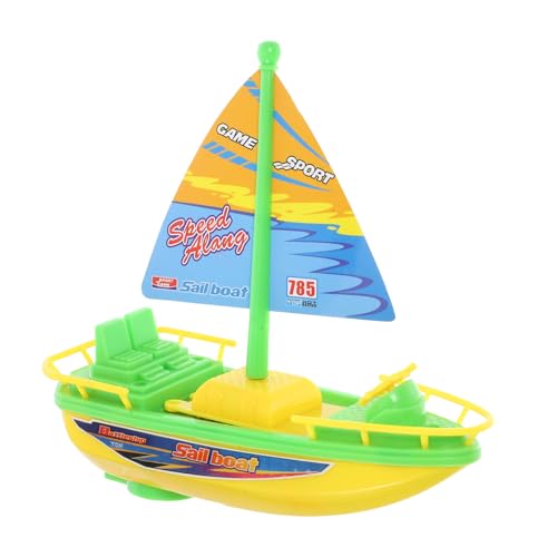 Bad-schnellboot-Spielzeug Duschspielzeug Mini-tauchbecken Krippenspielzeug Für Kinder Poolboote Für Kinder Badespielzeug Für Babys Badespielzeug Für Kinder Karikatur Plastik ORFOFE von ORFOFE