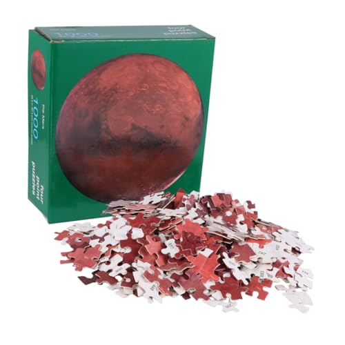 ORFOFE 1 Satz 1000 Stück Dekompressionsrätsel Puzzle jigsaw Planet Educational toy jigspinner jigköpfe Spielzeug Rätsel für von ORFOFE