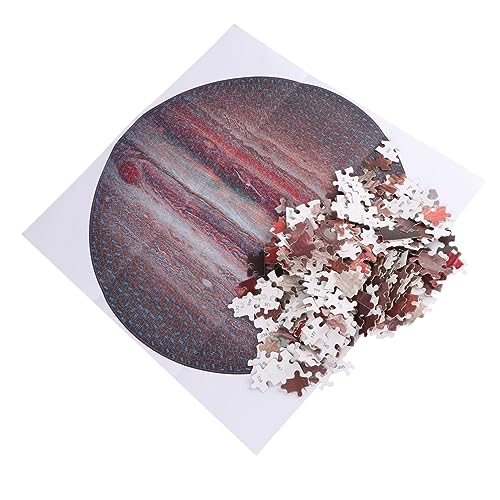 ORFOFE 1 Satz 1000 Stück Puzzle-Spielzeug stressabbau Spielzeug dekompressionsspielzeug dekompressions Spielzeug Rätsel zum Sonnensystem Jupiter-Puzzle Puzzlematte Dekompressionsrätsel von ORFOFE