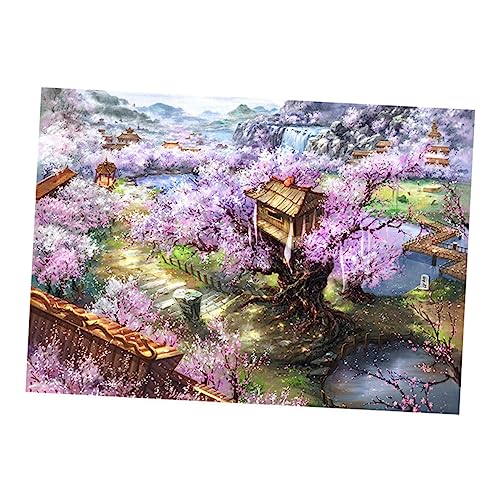 ORFOFE 1 Satz 1000 Stück lustiges Puzzle-Spielzeug Hobby-Puzzle Puzzles für Kinderpuzzle Brettspiel-Puzzle Rätsel für Spielzeuge Spielzeug für Kinder hühner Spielzeug Holzpuzzle Hölzern von ORFOFE